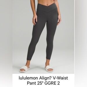 Lululemon align V-waist 25” leggings
